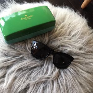 Kate Spade Sunglasses Black, Like new